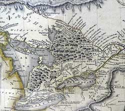 Thompson Canada & NovaScotia 1814 det