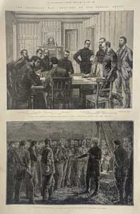 Boer War signing Peace treaty