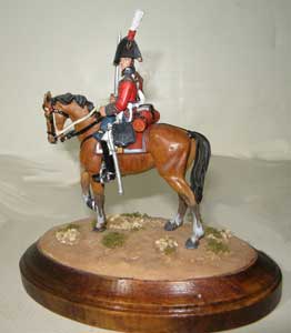 Model Mounted officer 5th Dragoons