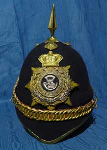 Officers home service helmet front