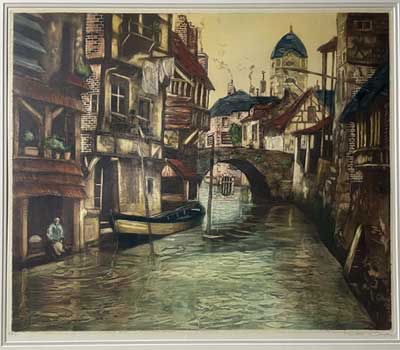 Brudes Canal Scene