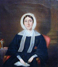 Anonymous Seated portrait of Mrs. Sommers ca 1840