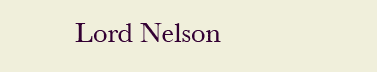 Lord Nelson portrait