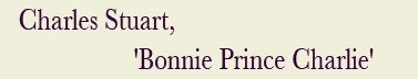 Bommie Prince Charlie